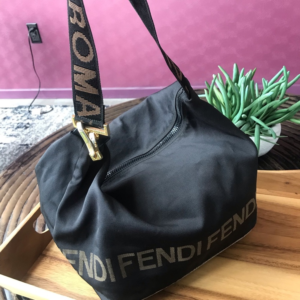 FENDI Nylon Shoulder Bag